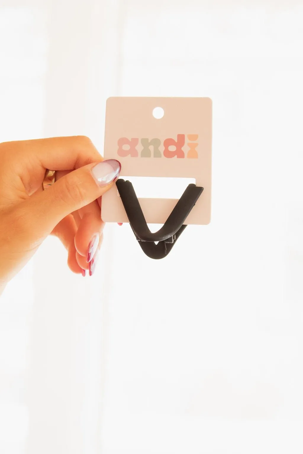 A for Andi Claw Clip Andi