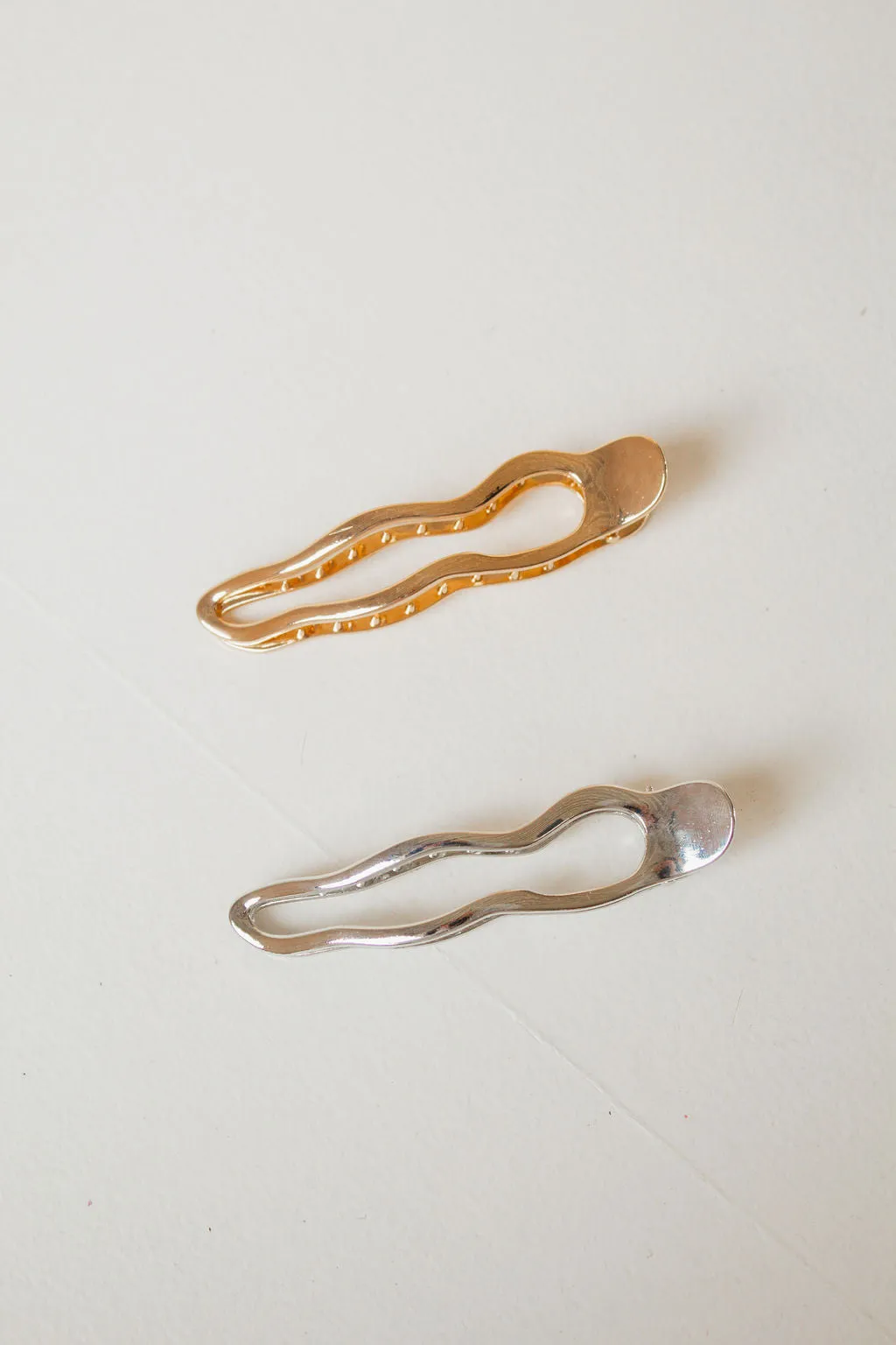 Abstract Alligator Claw Clip Andi