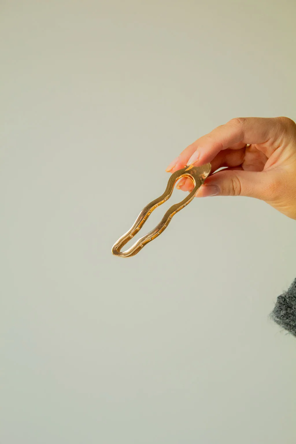 Abstract Alligator Claw Clip Andi