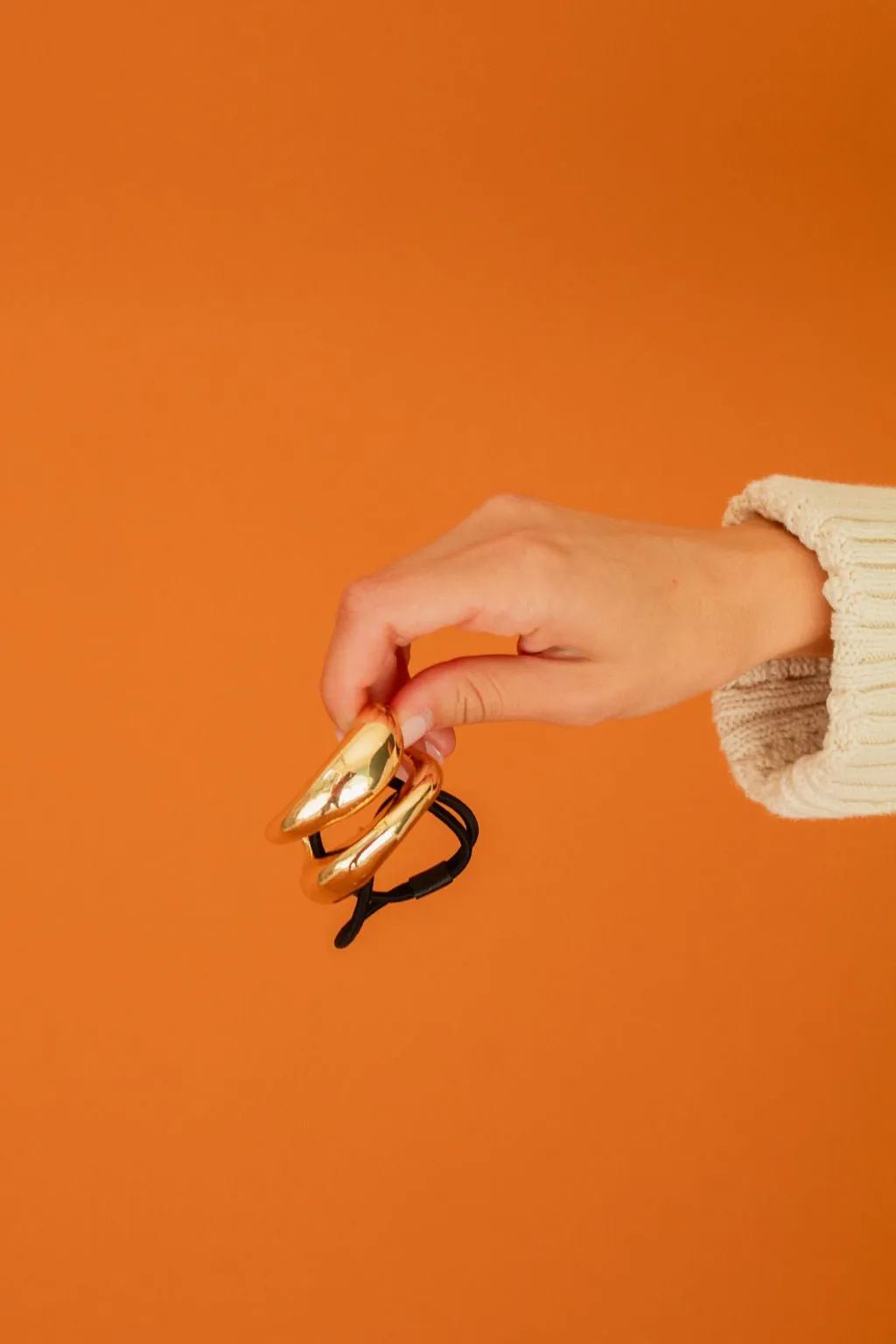 Abstract Ponytail Cuff Andi