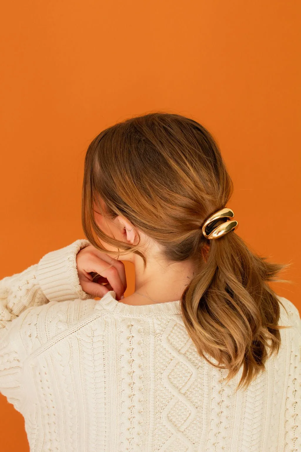 Abstract Ponytail Cuff Andi