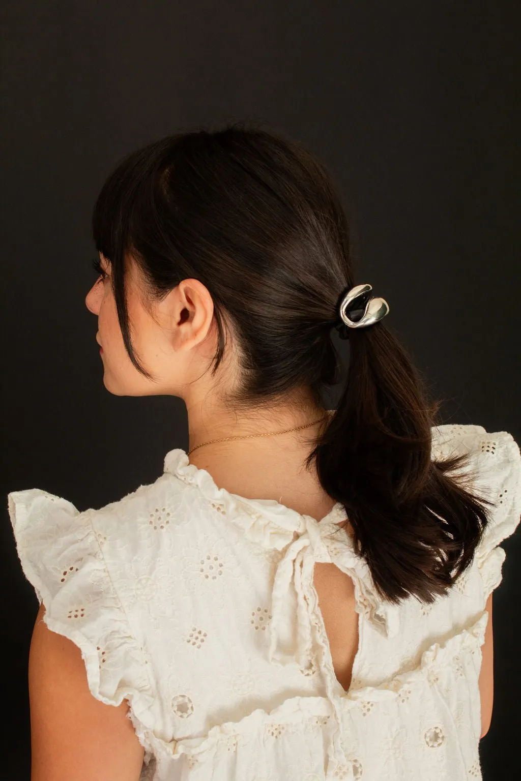 Abstract Ponytail Cuff Andi