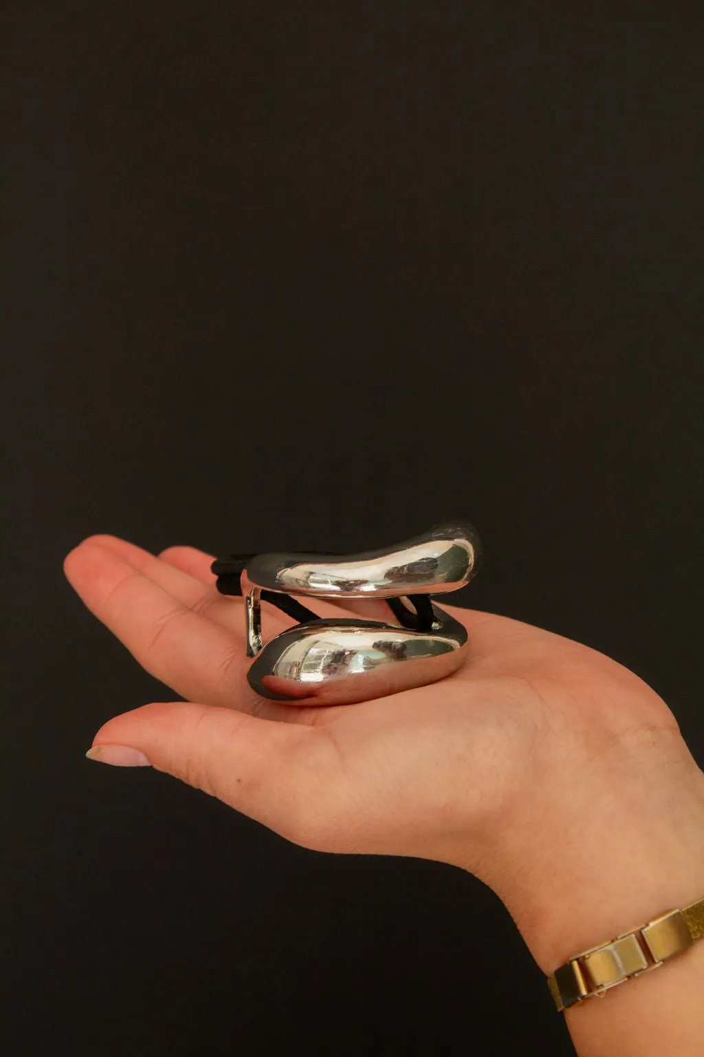 Abstract Ponytail Cuff Andi