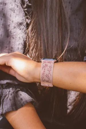 Antique Rose Adjustable Elastic Watch Band Andi