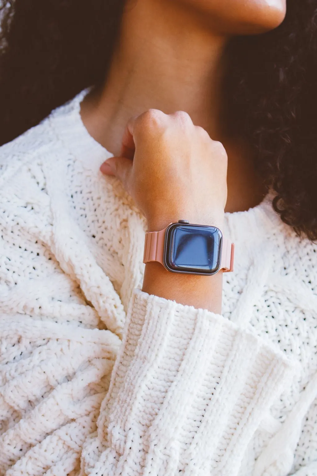 Apricot Magnetic Loop Watch Band Andi