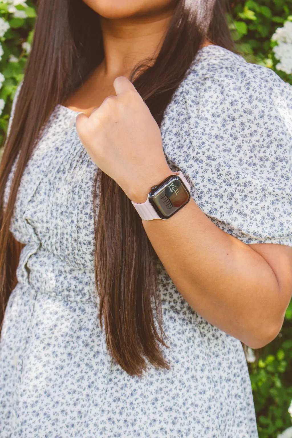 Ballet Pink Magnetic Loop Watch Band Andi