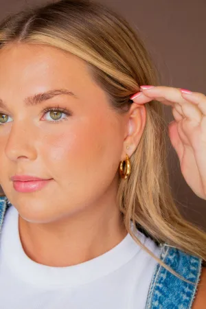 Big Barrel Hoops - Hypoallergenic Andi