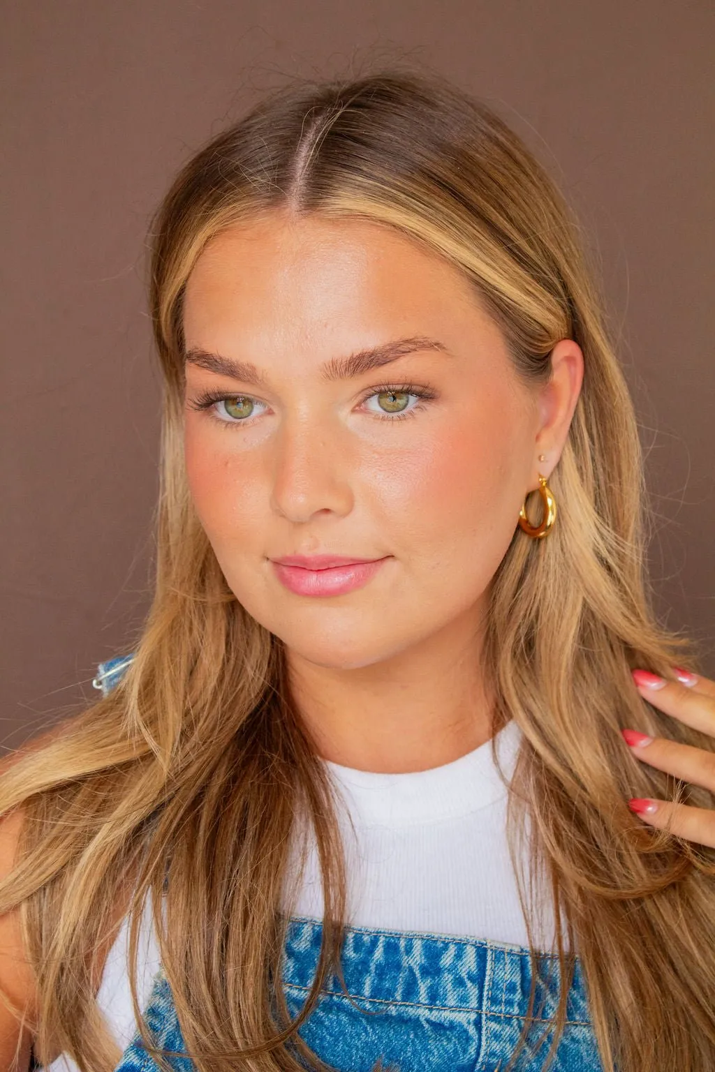 Big Barrel Hoops - Hypoallergenic Andi