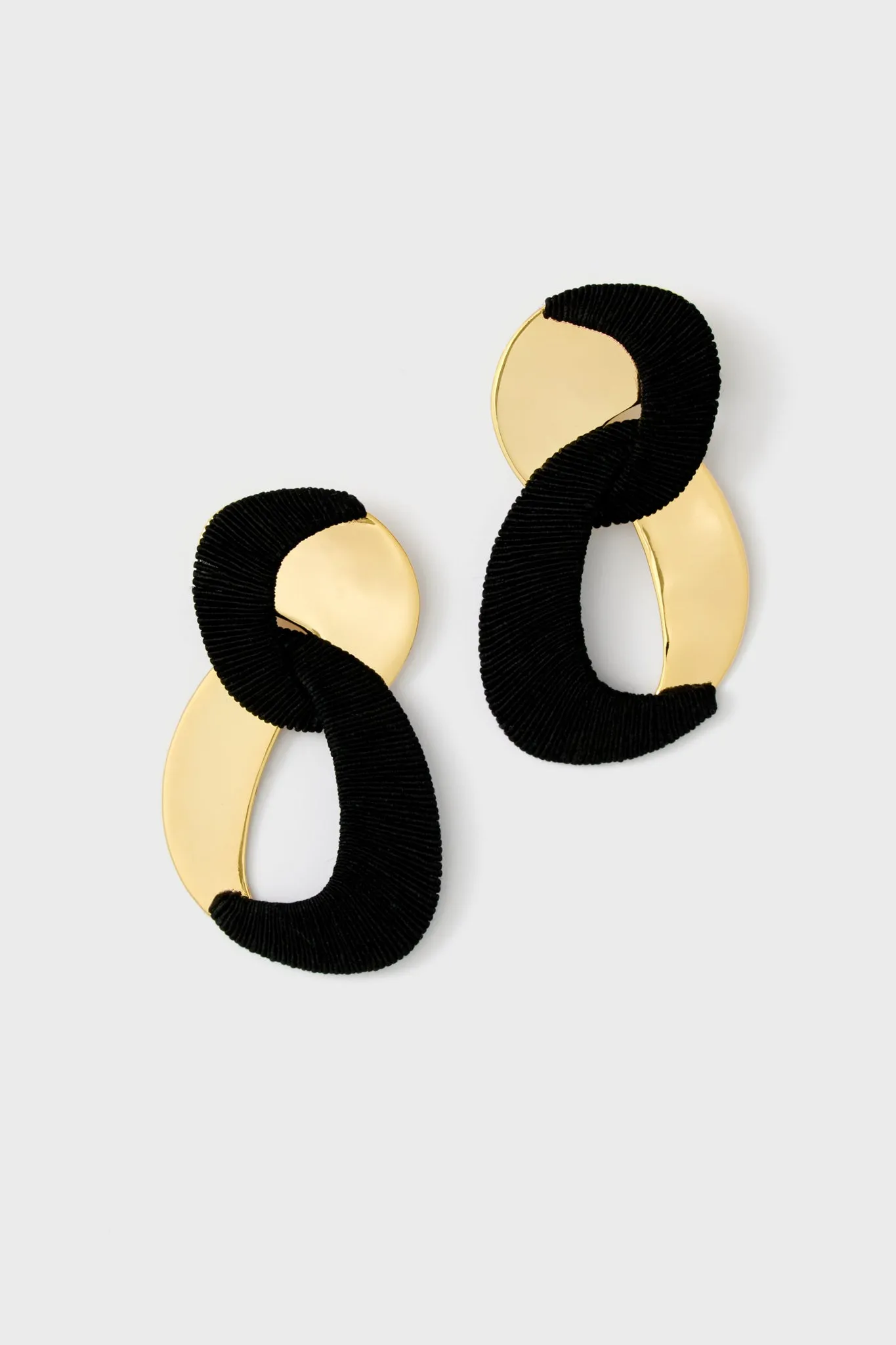 Black and Gold Dylan Earrings