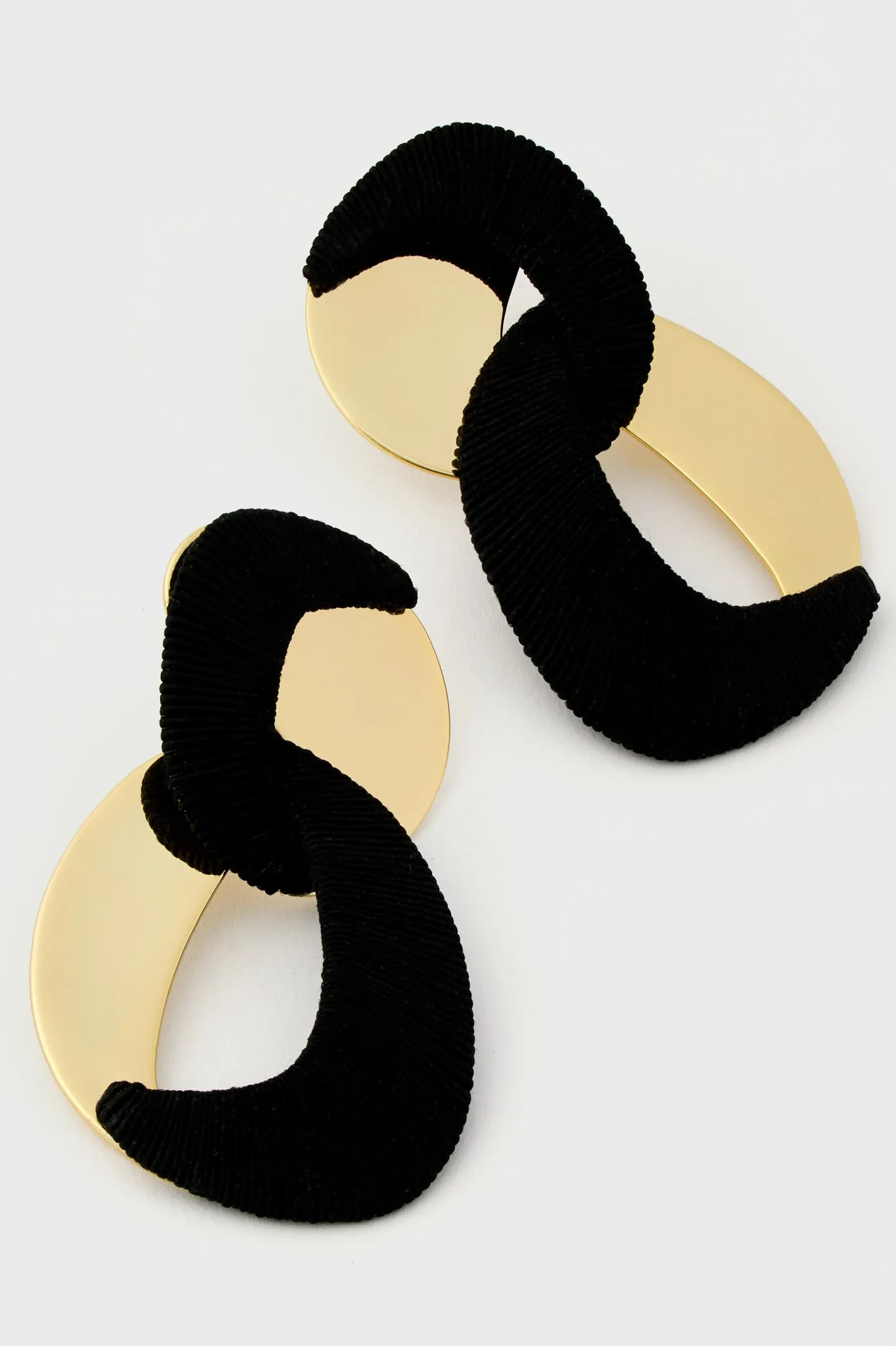 Black and Gold Dylan Earrings