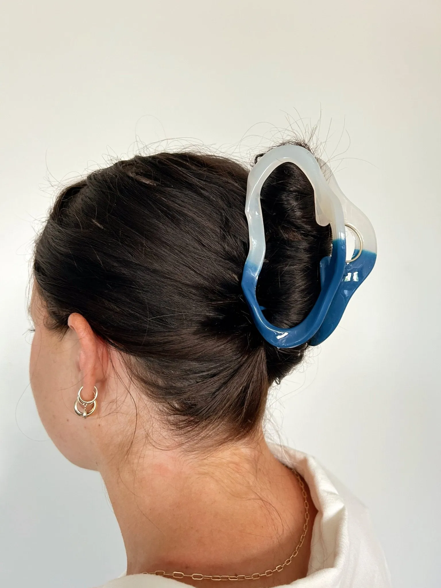 Blue Wave Claw Clip Andi