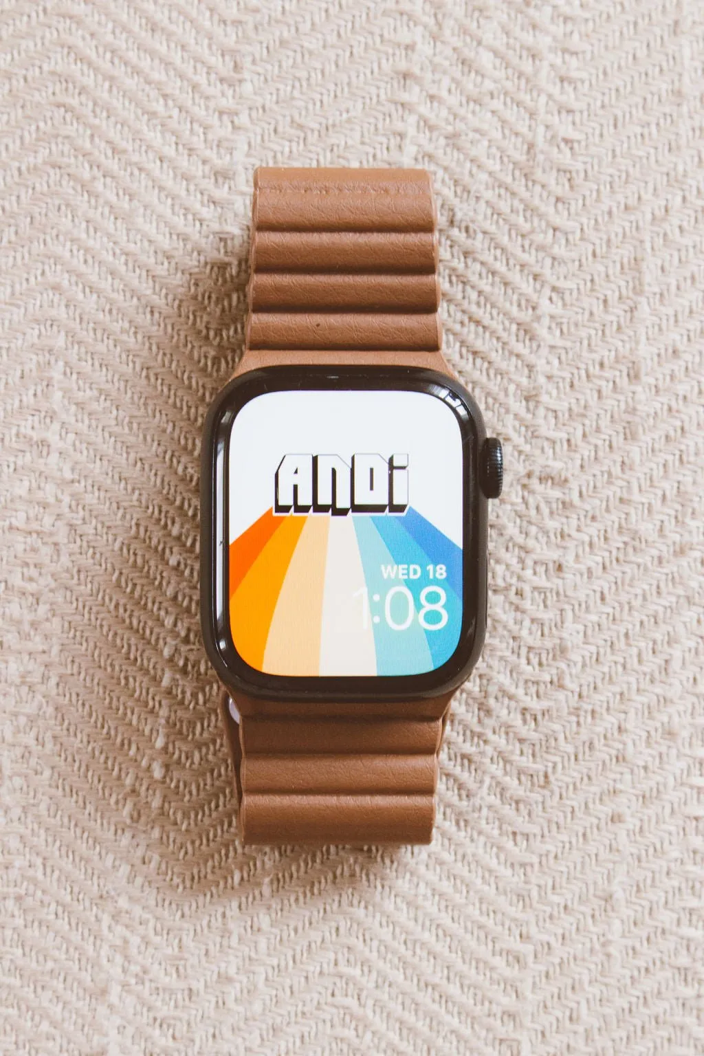 Brown Magnetic Watch Band Andi