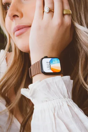 Brown Magnetic Watch Band Andi