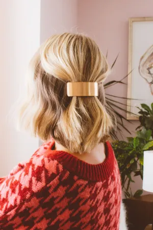 Brushed Bronze Bar Clip Andi