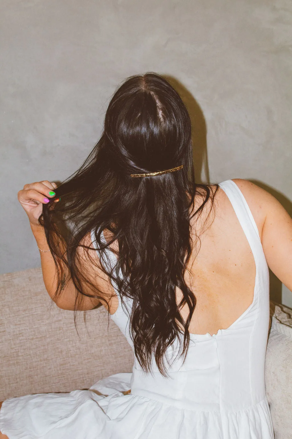 Bumpy Bar Barrette Andi