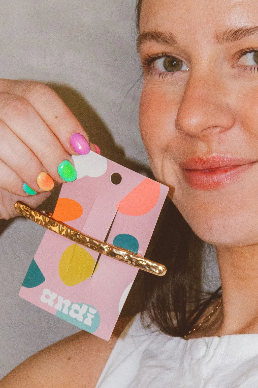 Bumpy Bar Barrette Andi