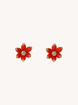 CACTUS FLOWER STUDS
