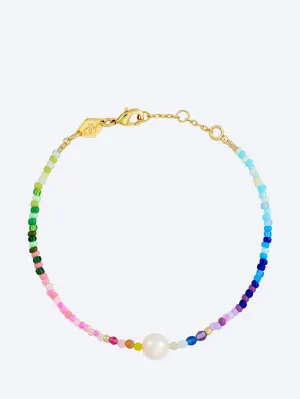 Capri bracelet neon rainbow