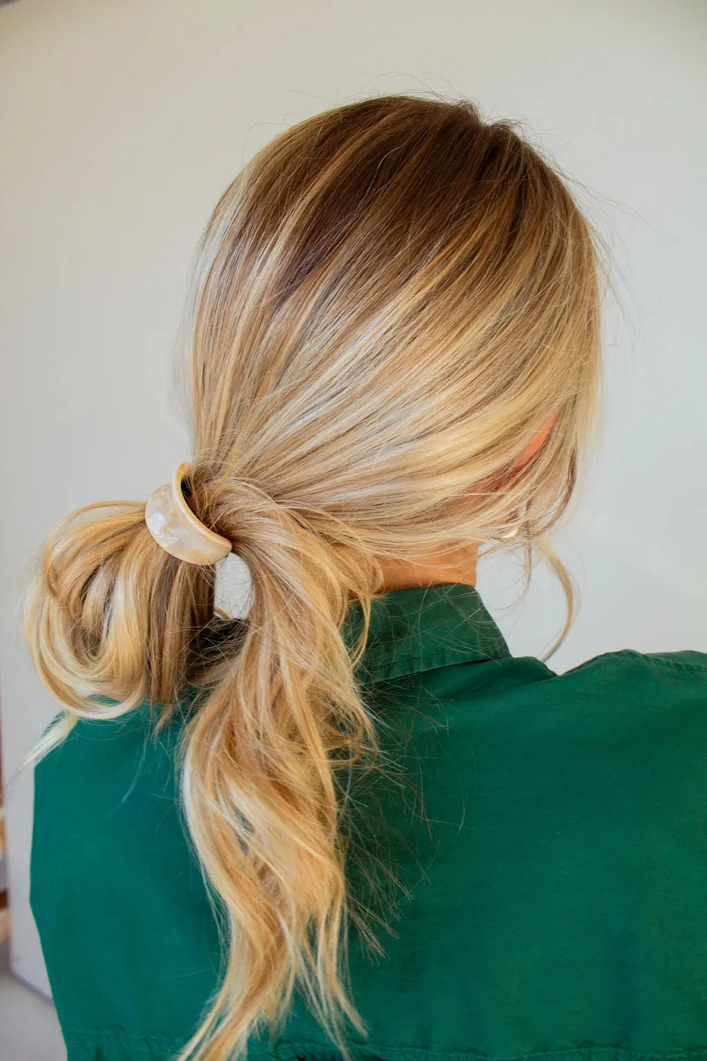 Caramel Latte Ponytail Cuff Andi