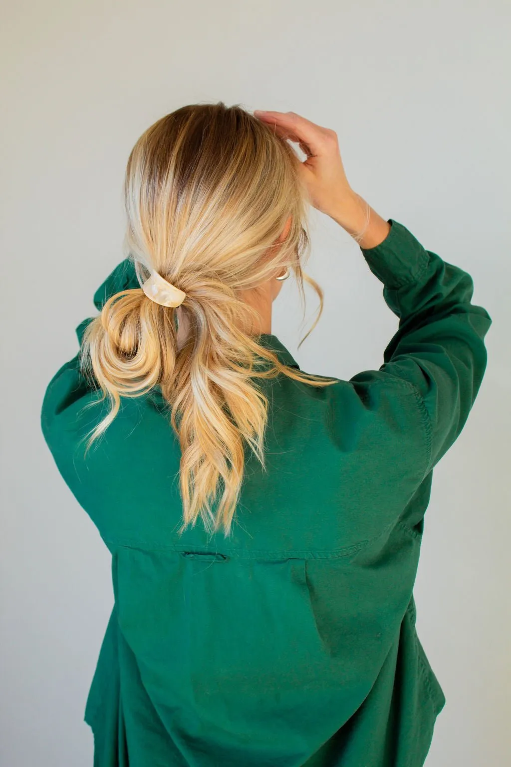 Caramel Latte Ponytail Cuff Andi