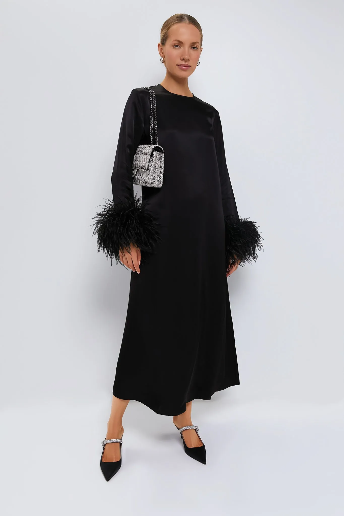 CHANEL Tweed Matelasse Shoulder Bag