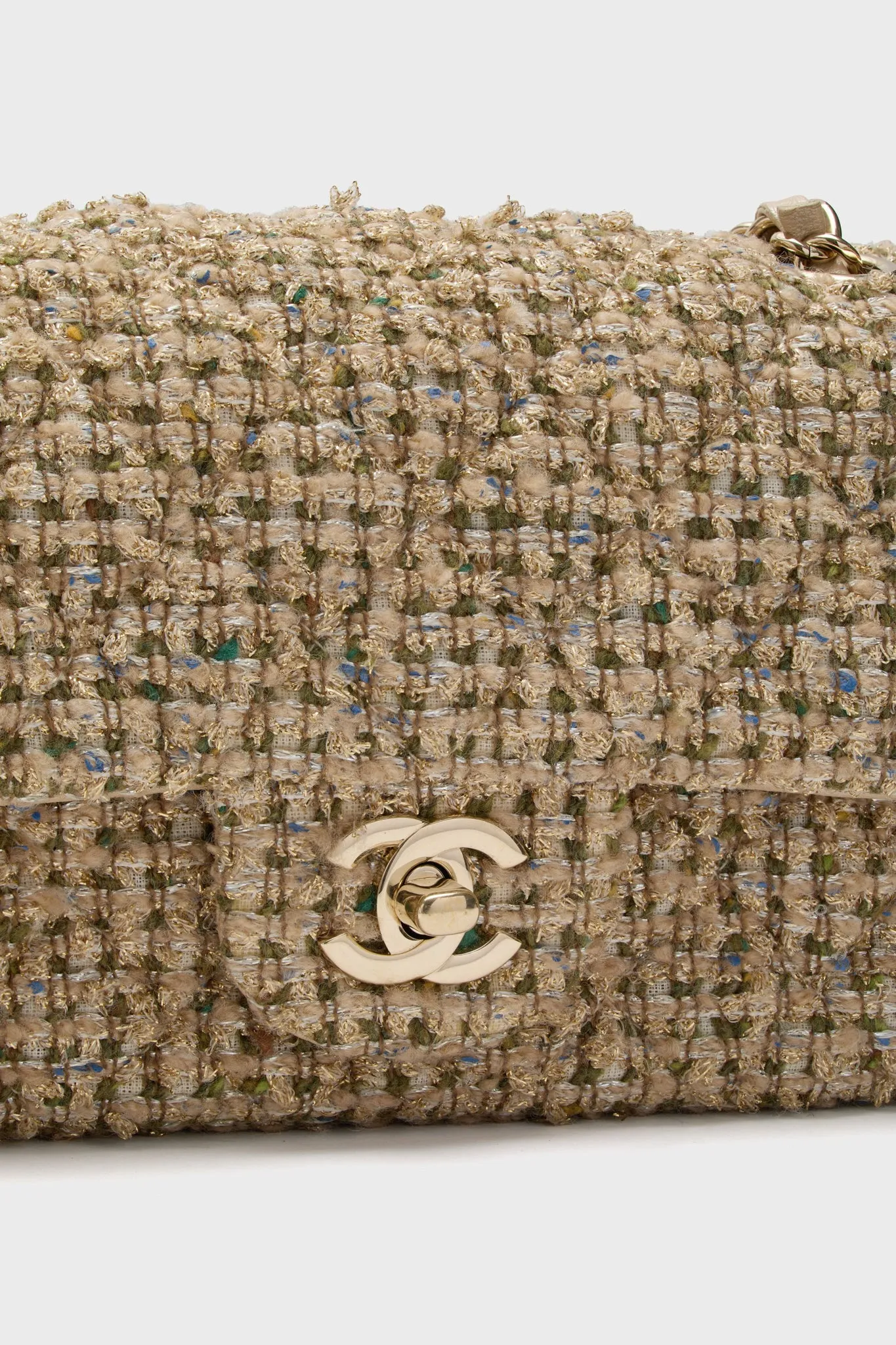 Chanel Tweed Shoulder Bag