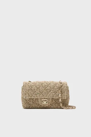 Chanel Tweed Shoulder Bag