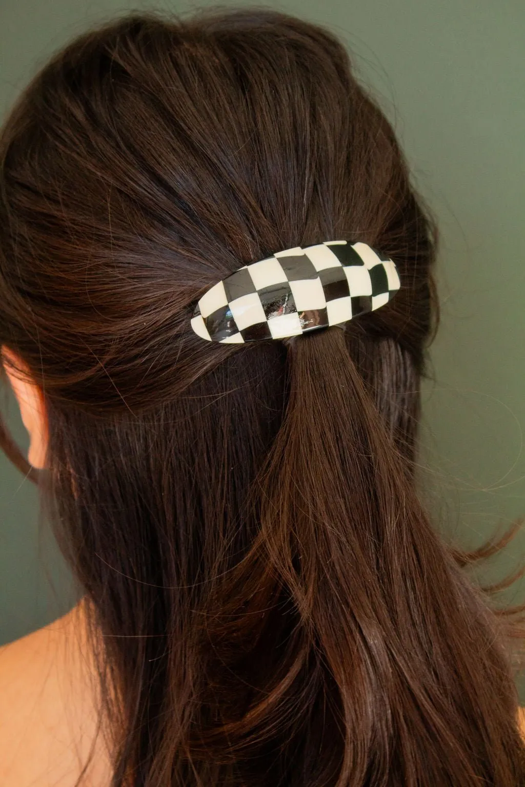 Chess Board Barrette Andi