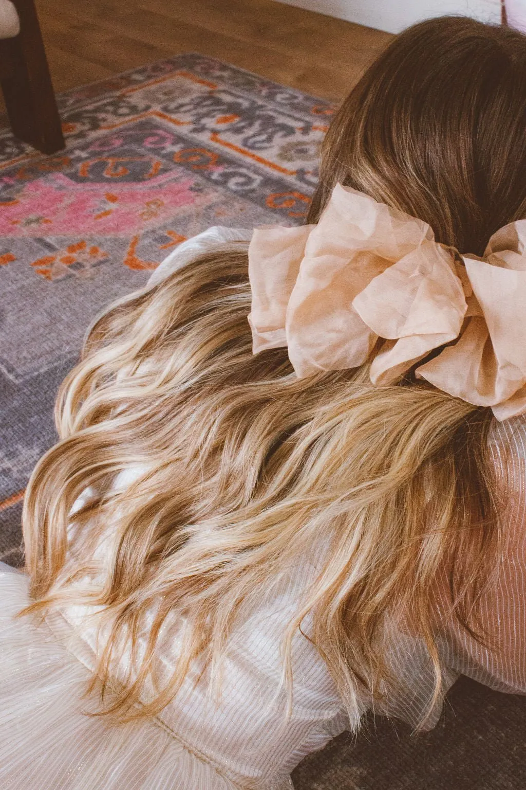 Chiffon Bow Barrette Andi