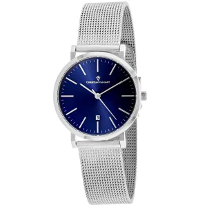 Christian Van Sant Women's Blue dial Watch