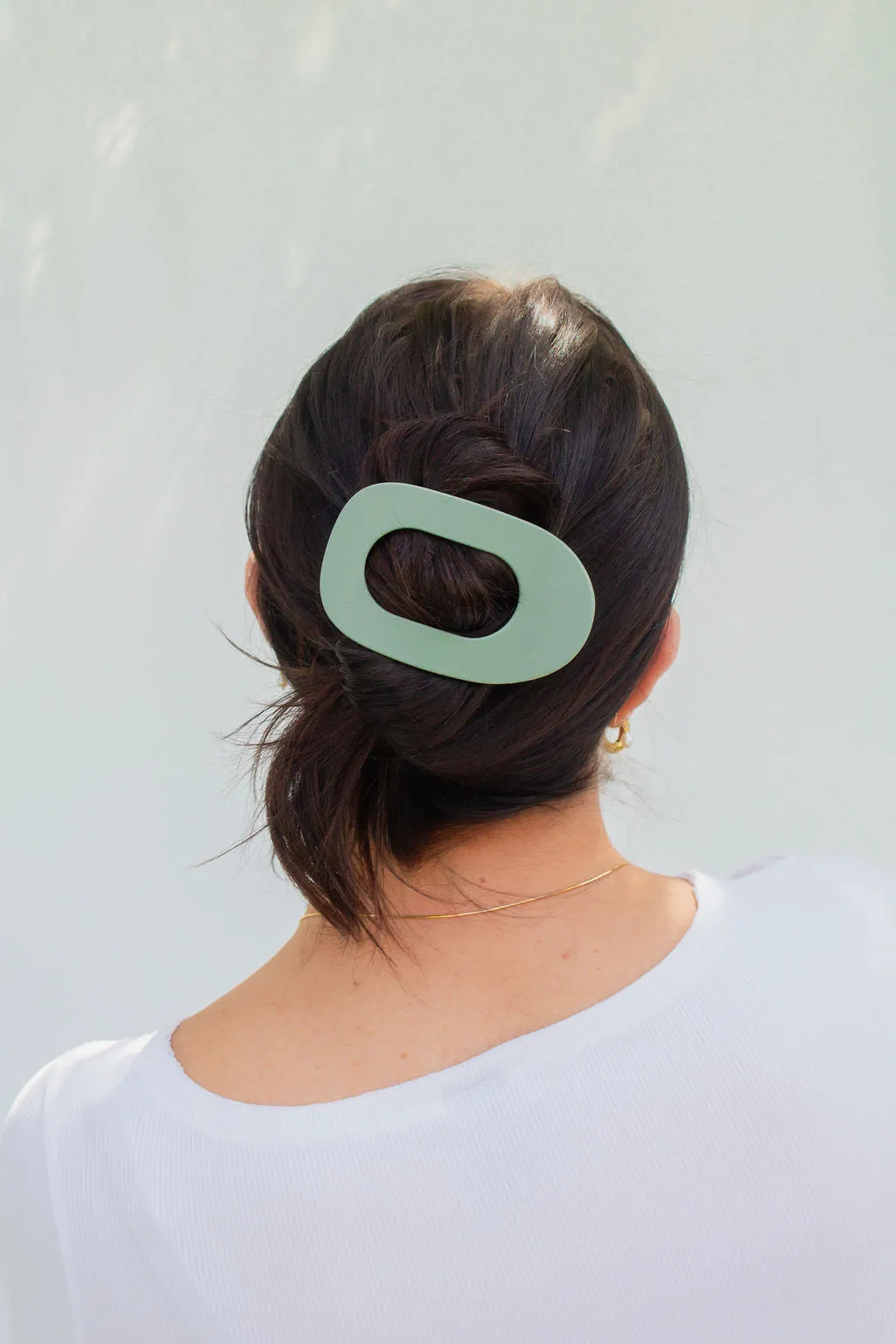 Circle Cutout Flat Claw Clip Andi