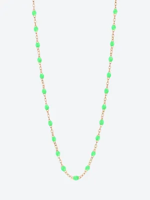 CLASSIC GIGI ROSE GOLD NECKLACE 42 CM