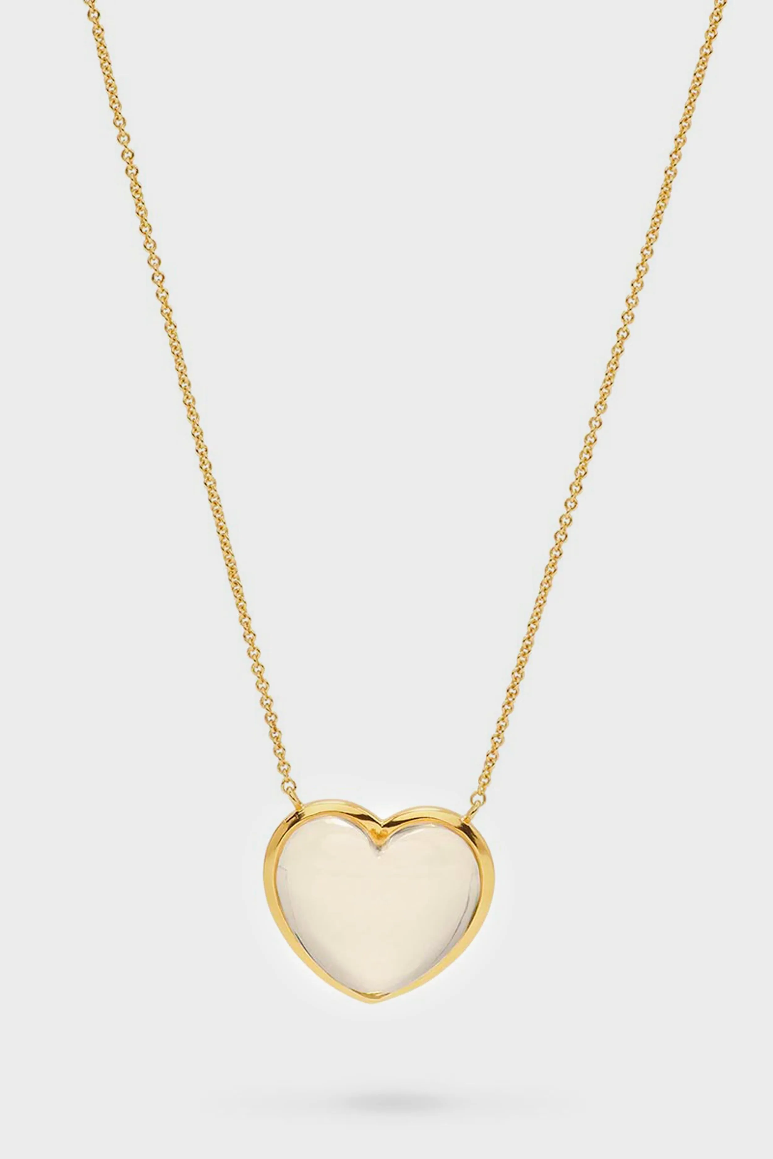 Clear Quartz Love Necklace