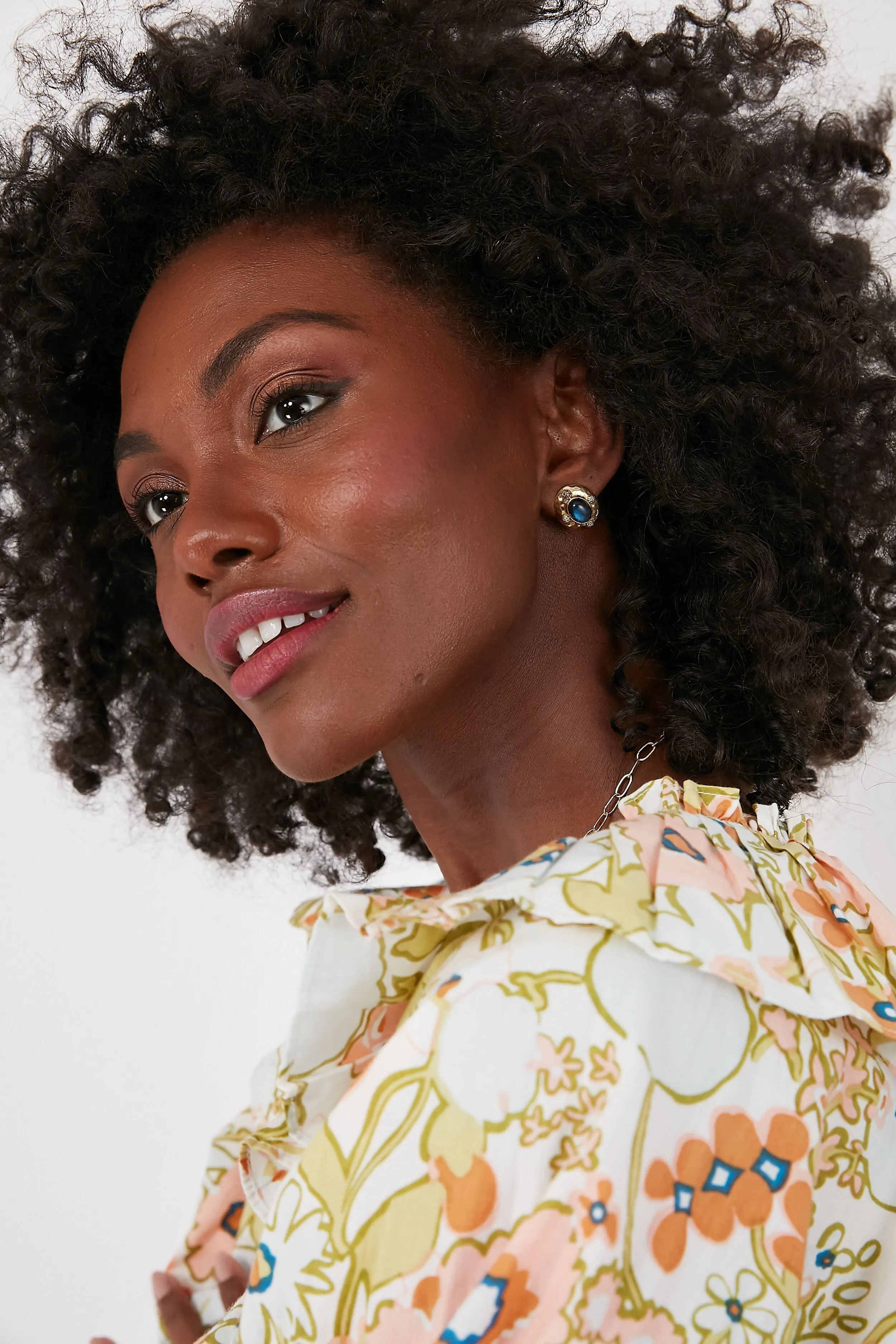 Cleopatra Oval Earrings