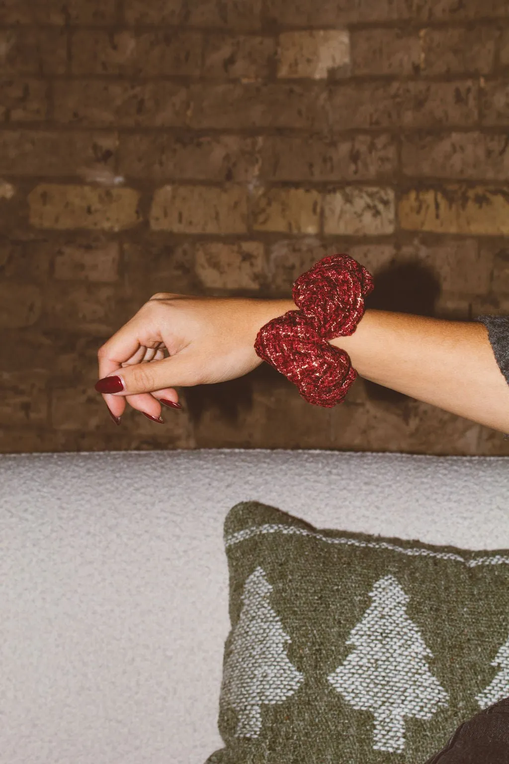 Cozy Oversized Scrunchie Andi