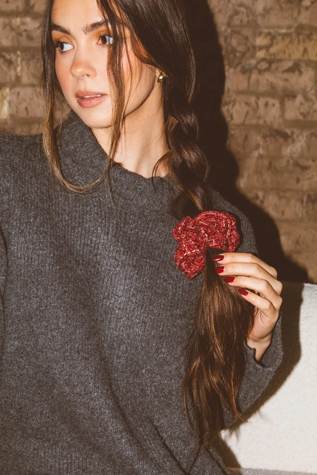 Cozy Oversized Scrunchie Andi