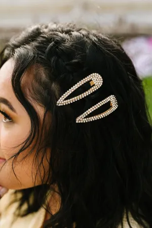 Crystal Sparkle Clips Andi