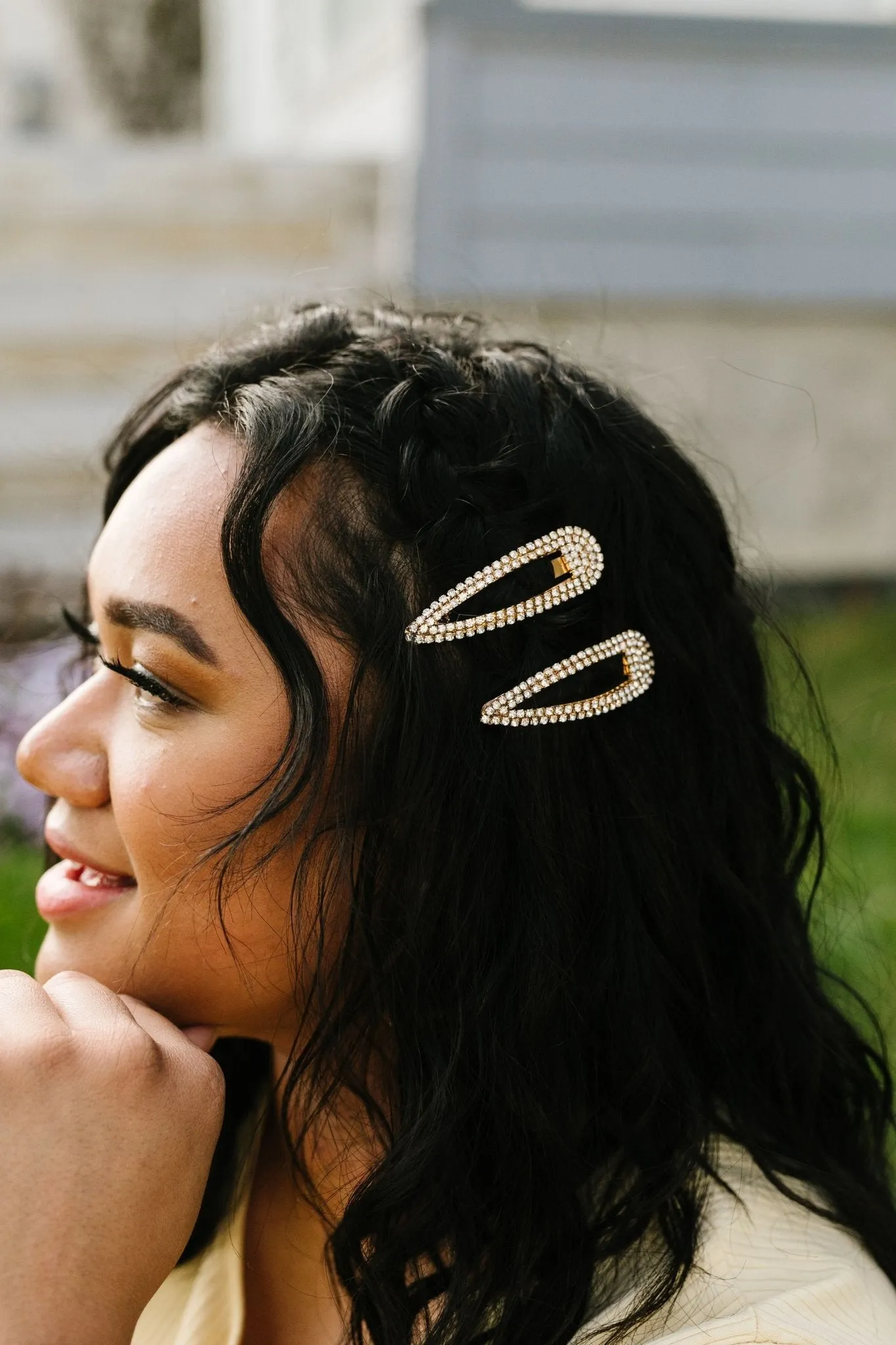 Crystal Sparkle Clips Andi
