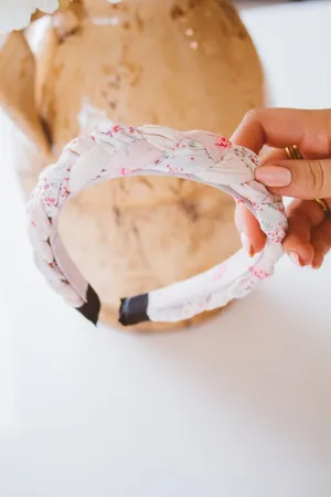 Cupid Floral Braided Hard Headband Andi