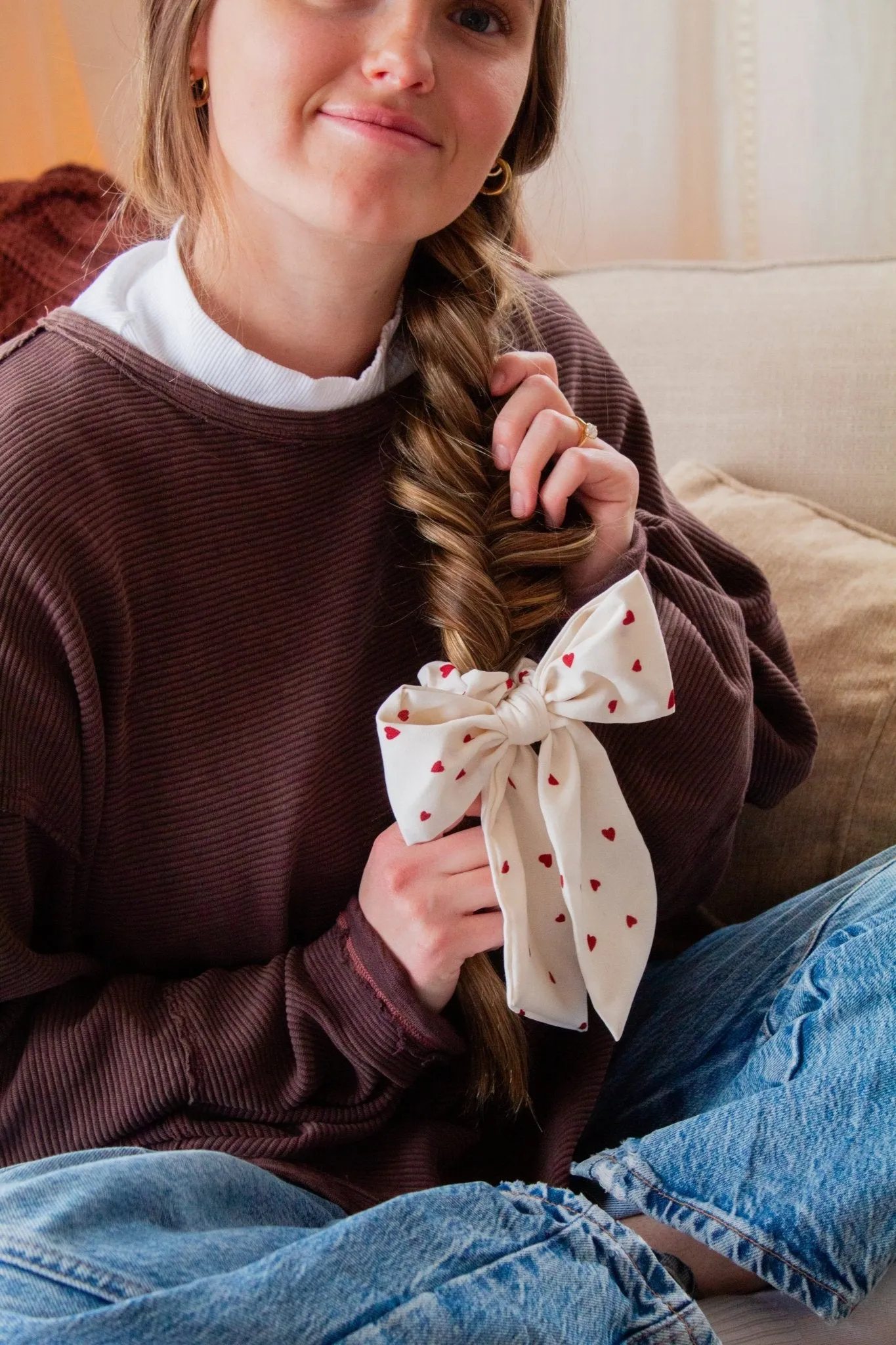Cupid's Bow Scrunchie Andi