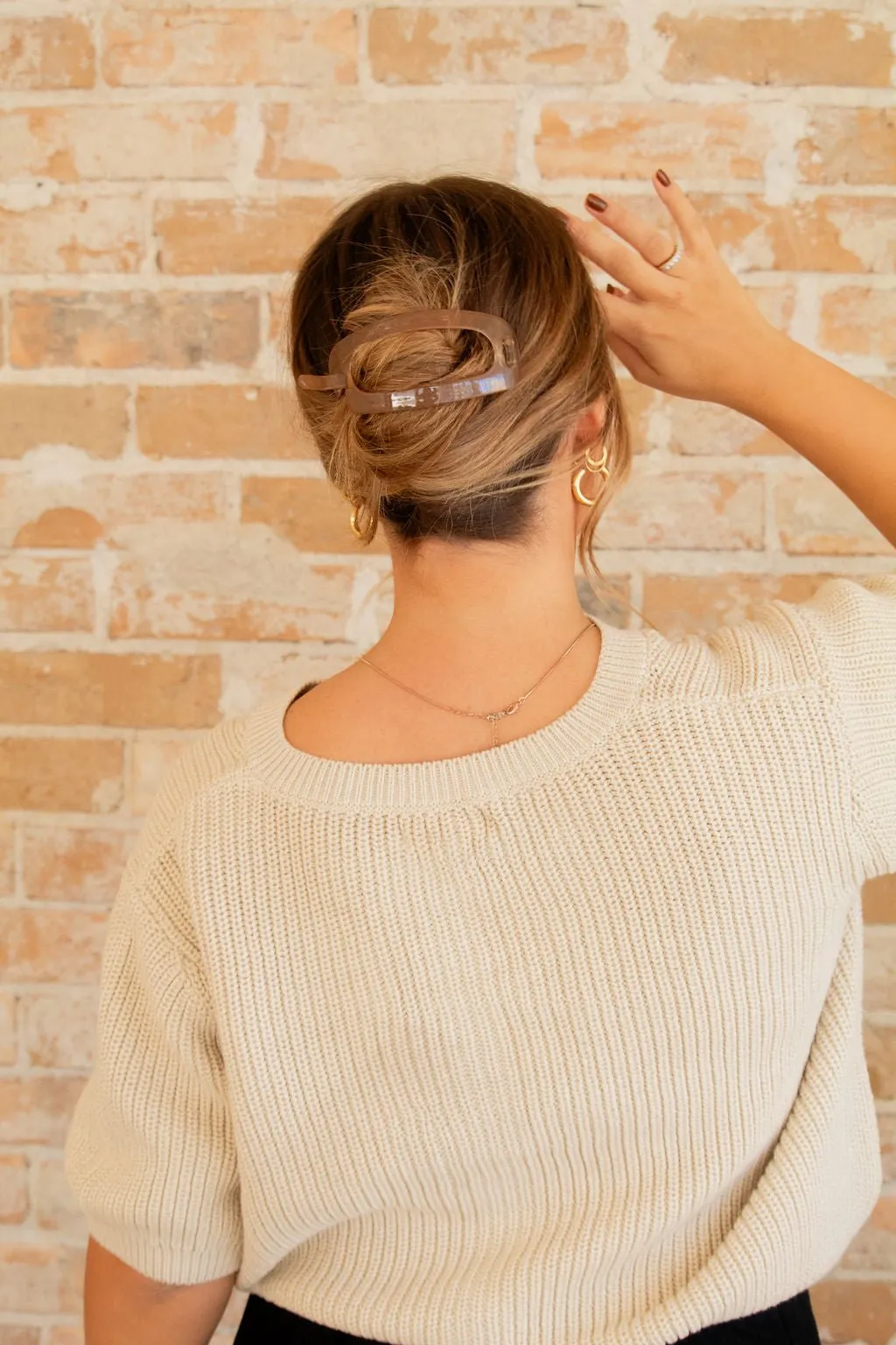Cutout Rectangle Clip Andi