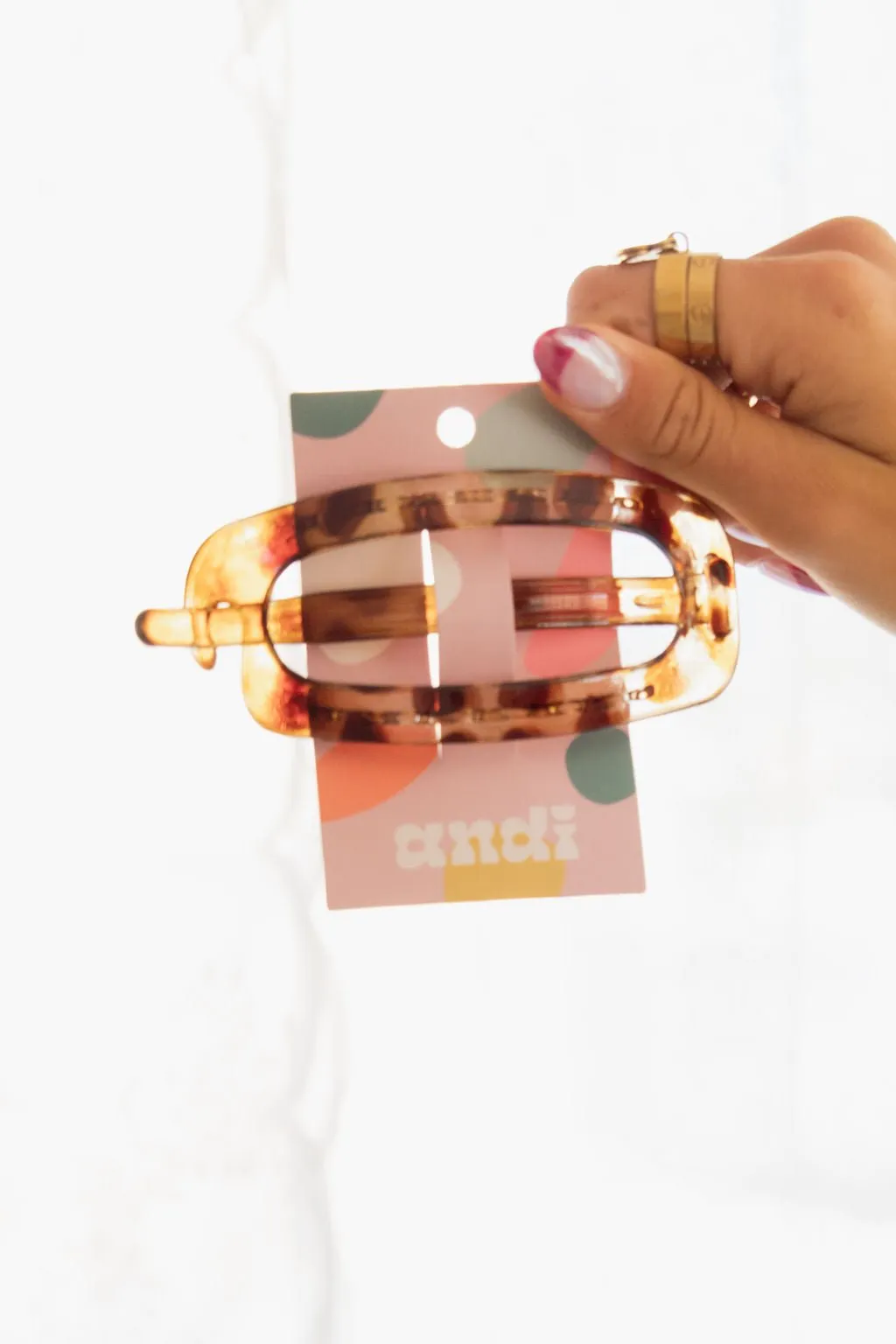 Cutout Rectangle Clip Andi