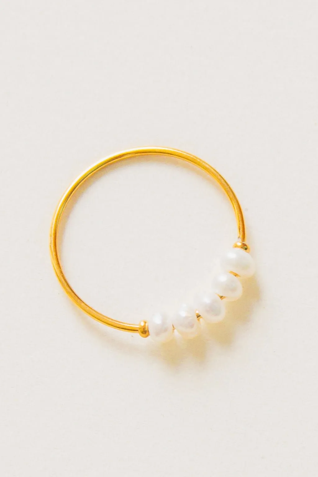 Dainty Freshwater Pearl Ring Andi