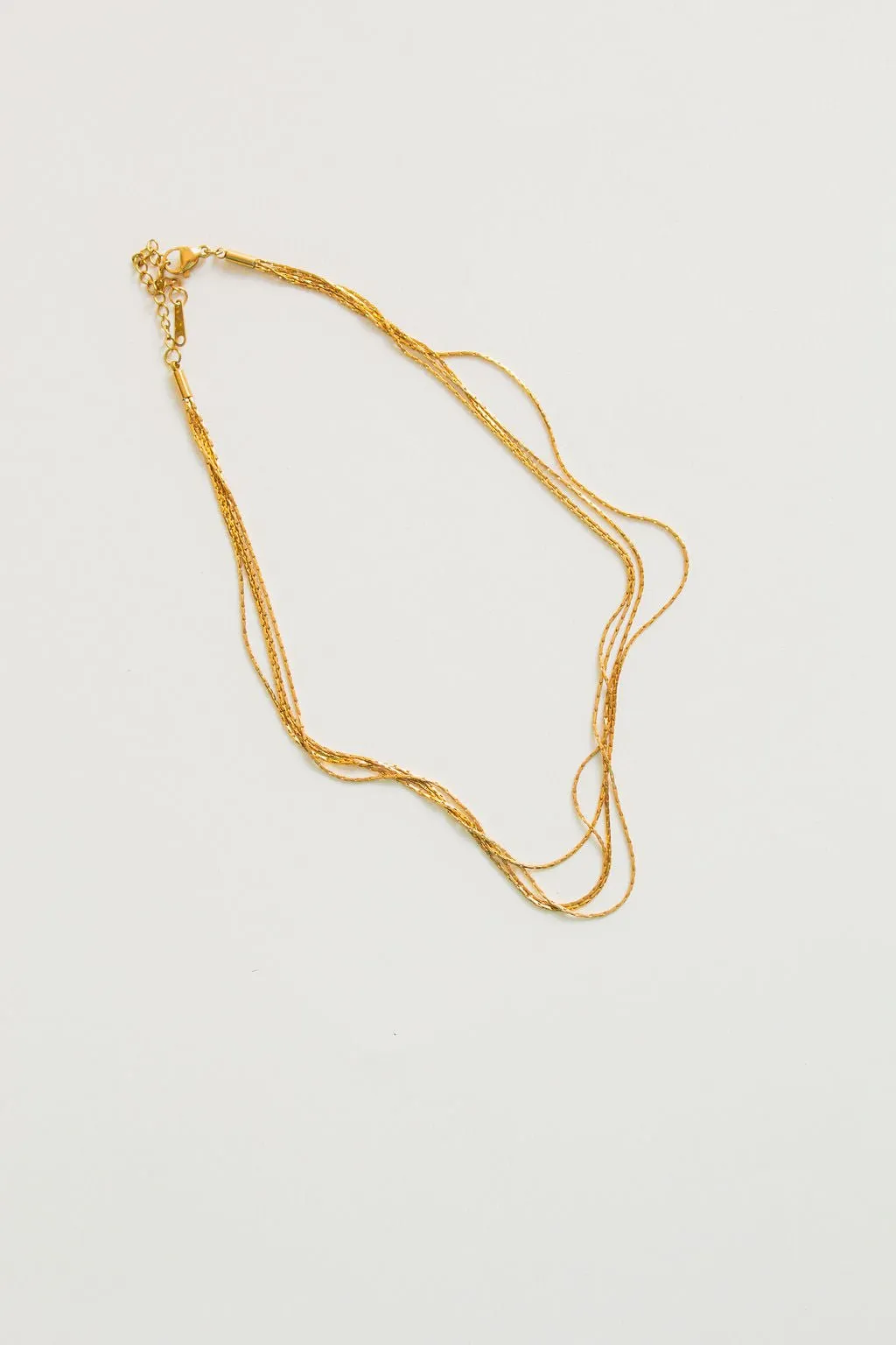 Dainty Multi-Layer Chain Necklace Andi