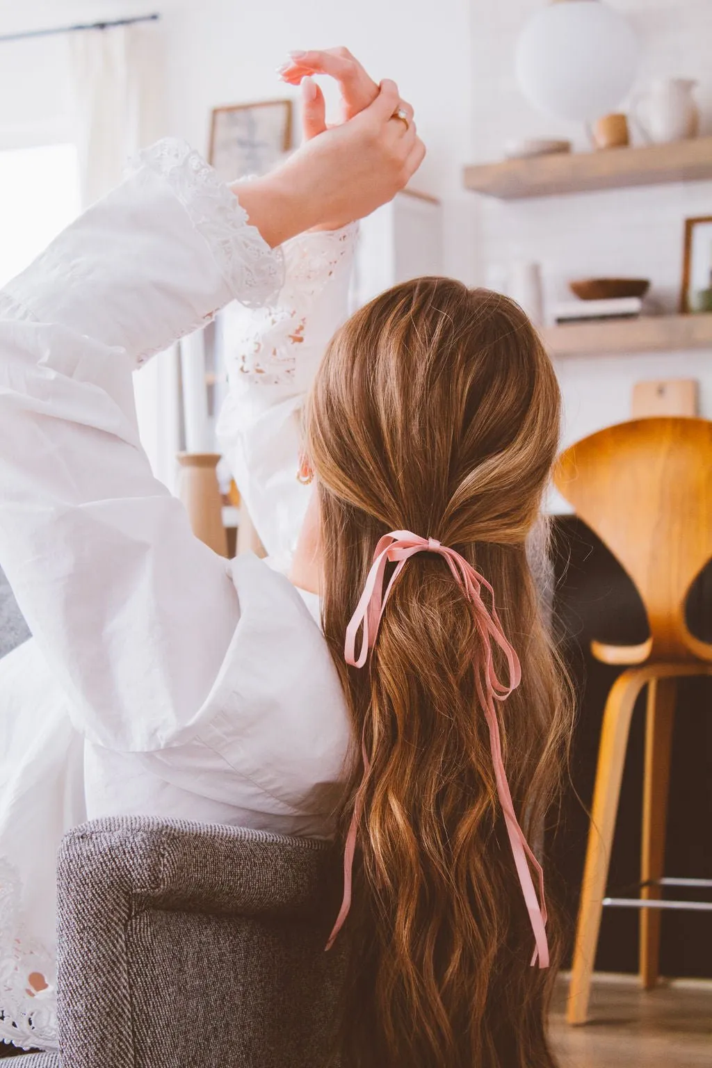 Dainty Ribbon Ponytail Andi