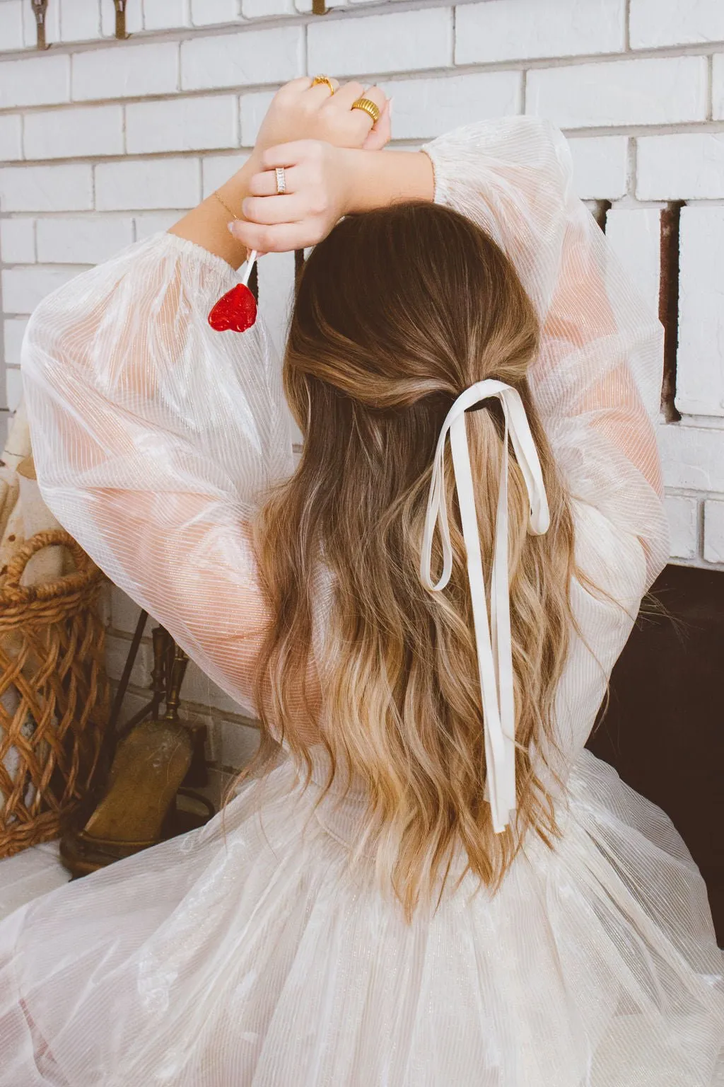 Dainty Ribbon Ponytail Andi