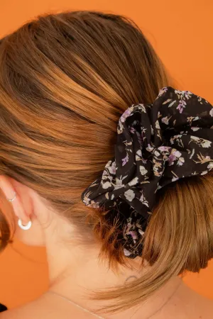 Dark Orchid Jumbo Scrunchie Andi