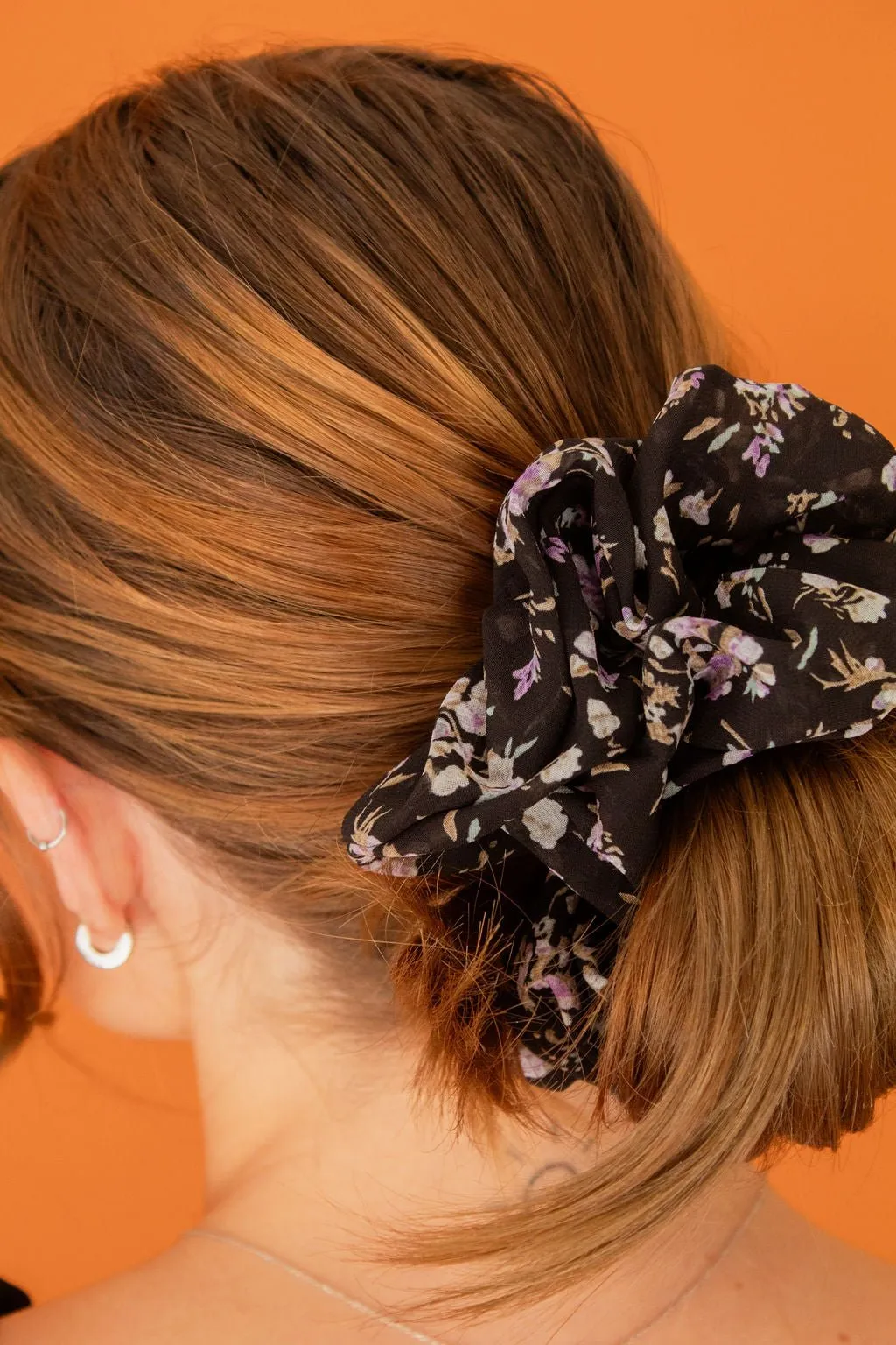 Dark Orchid Jumbo Scrunchie Andi
