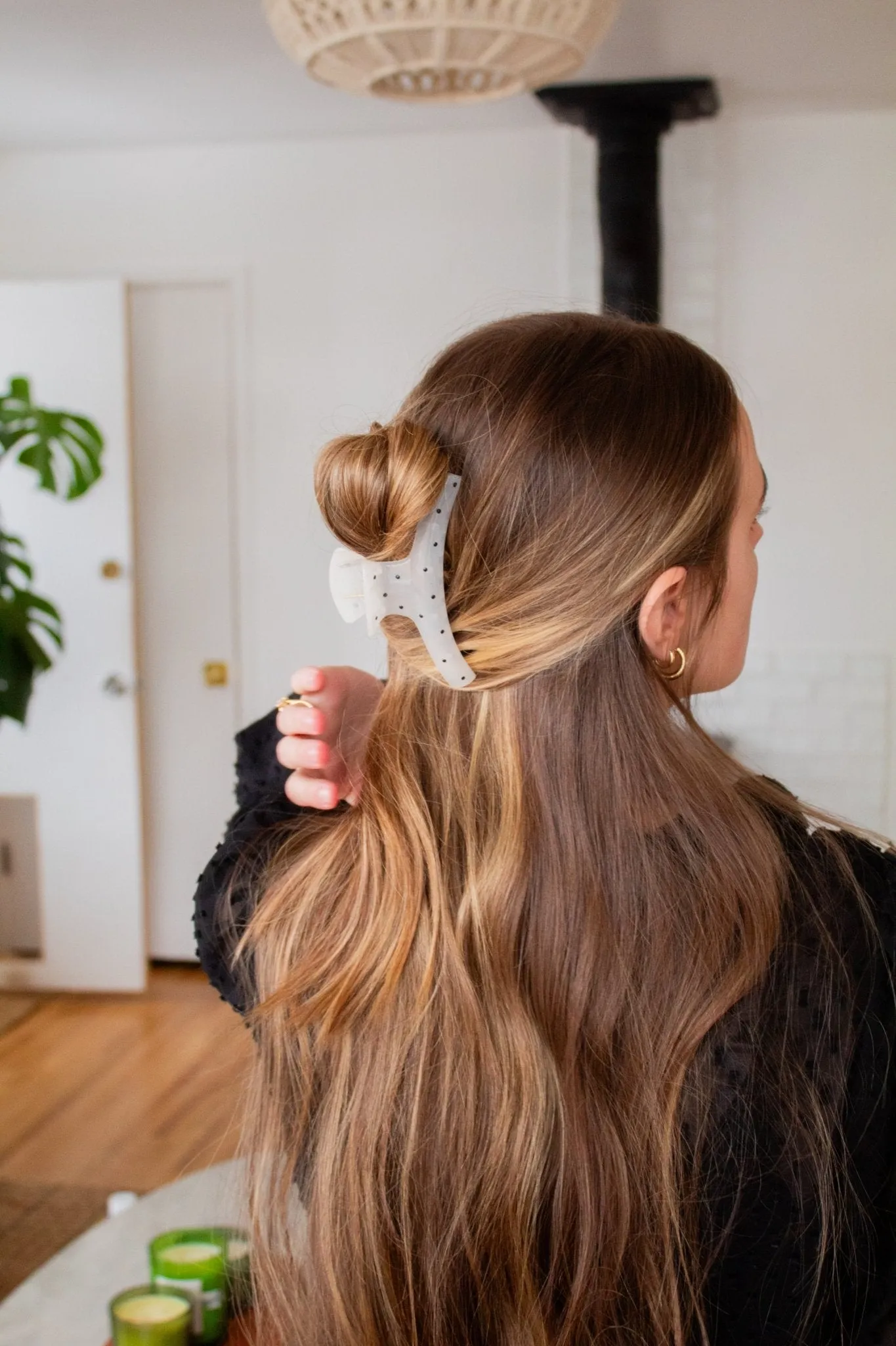 Delicate Curved Claw Clip Andi