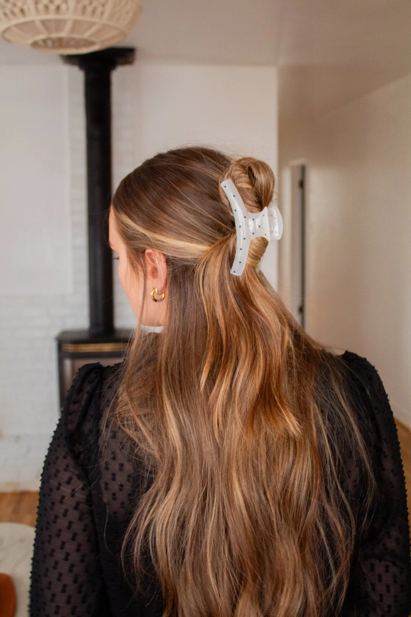 Delicate Curved Claw Clip Andi